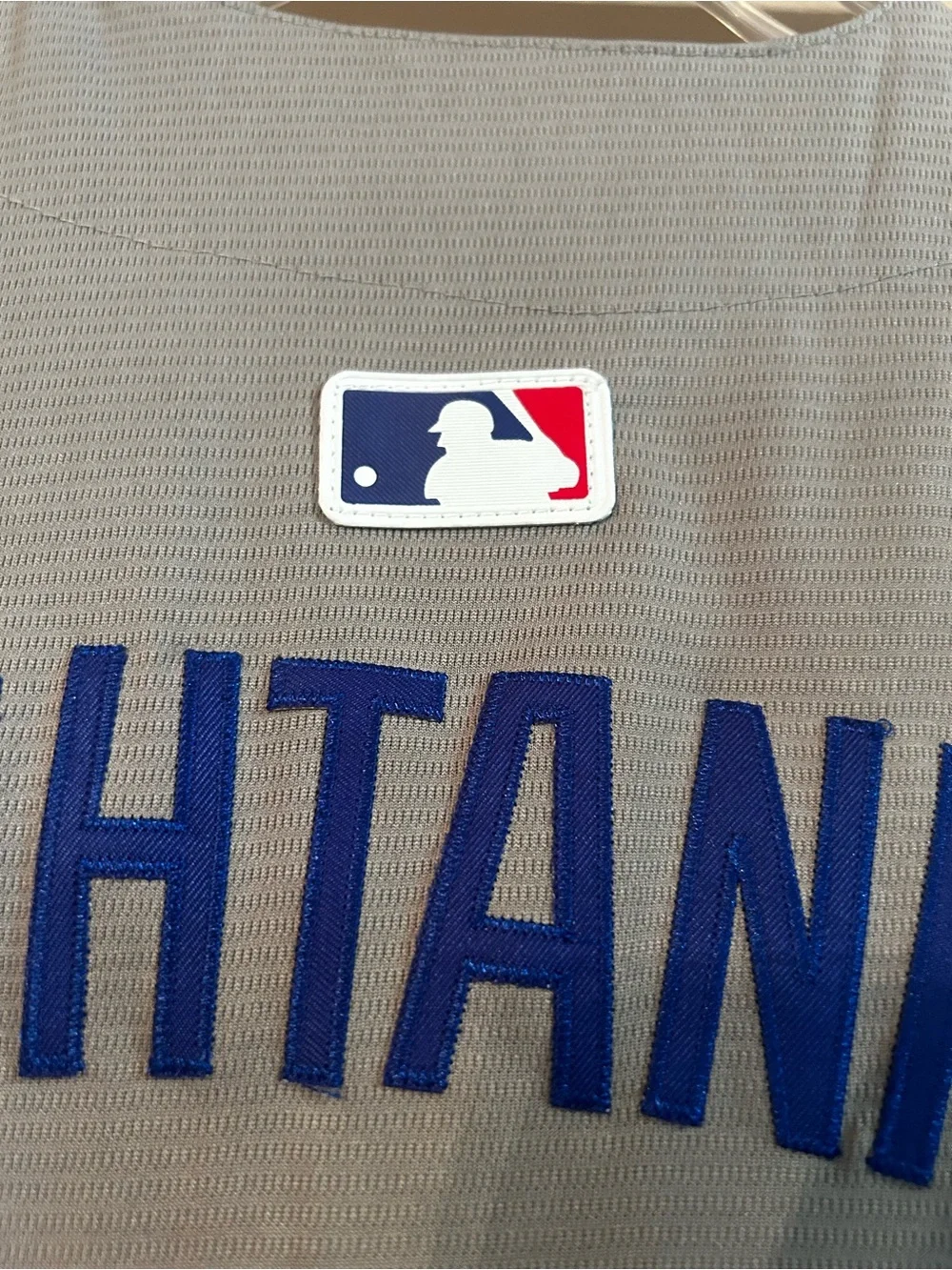 NWT Nike MLB LA Dodgers Grey w/Blue Baseball Jersey Big Kid’s Small #17 Ohtani